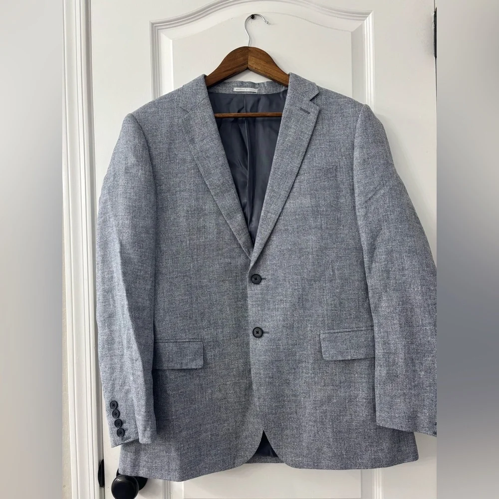 Reiss Airforce Blue Warner Suit Blazer
